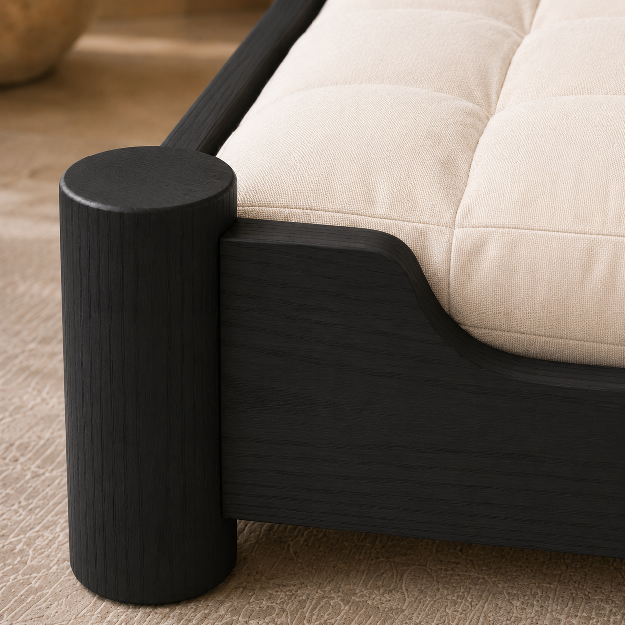 Scandinavian Wooden Pet Bed