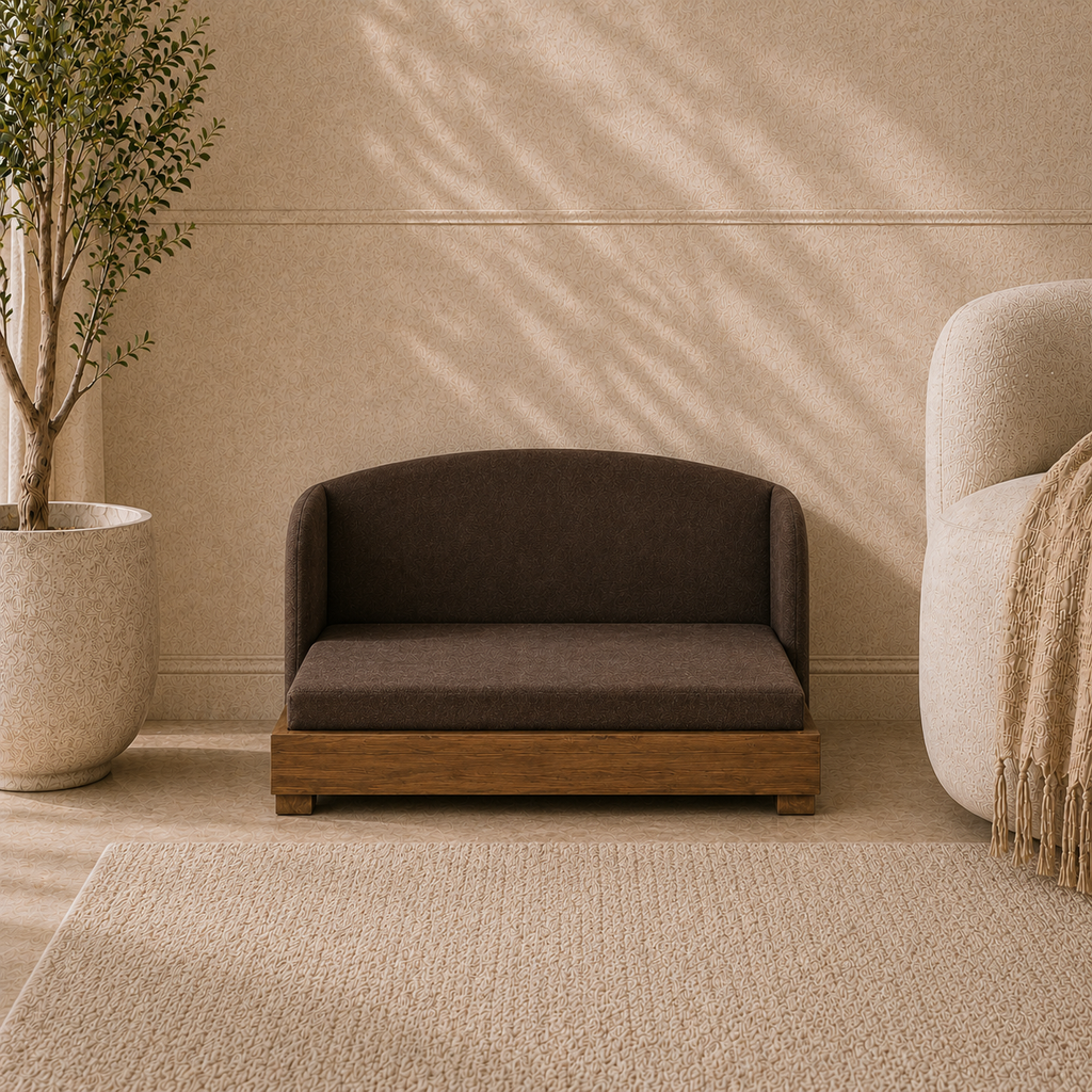 Modern Wooden Sofa Pet Bed