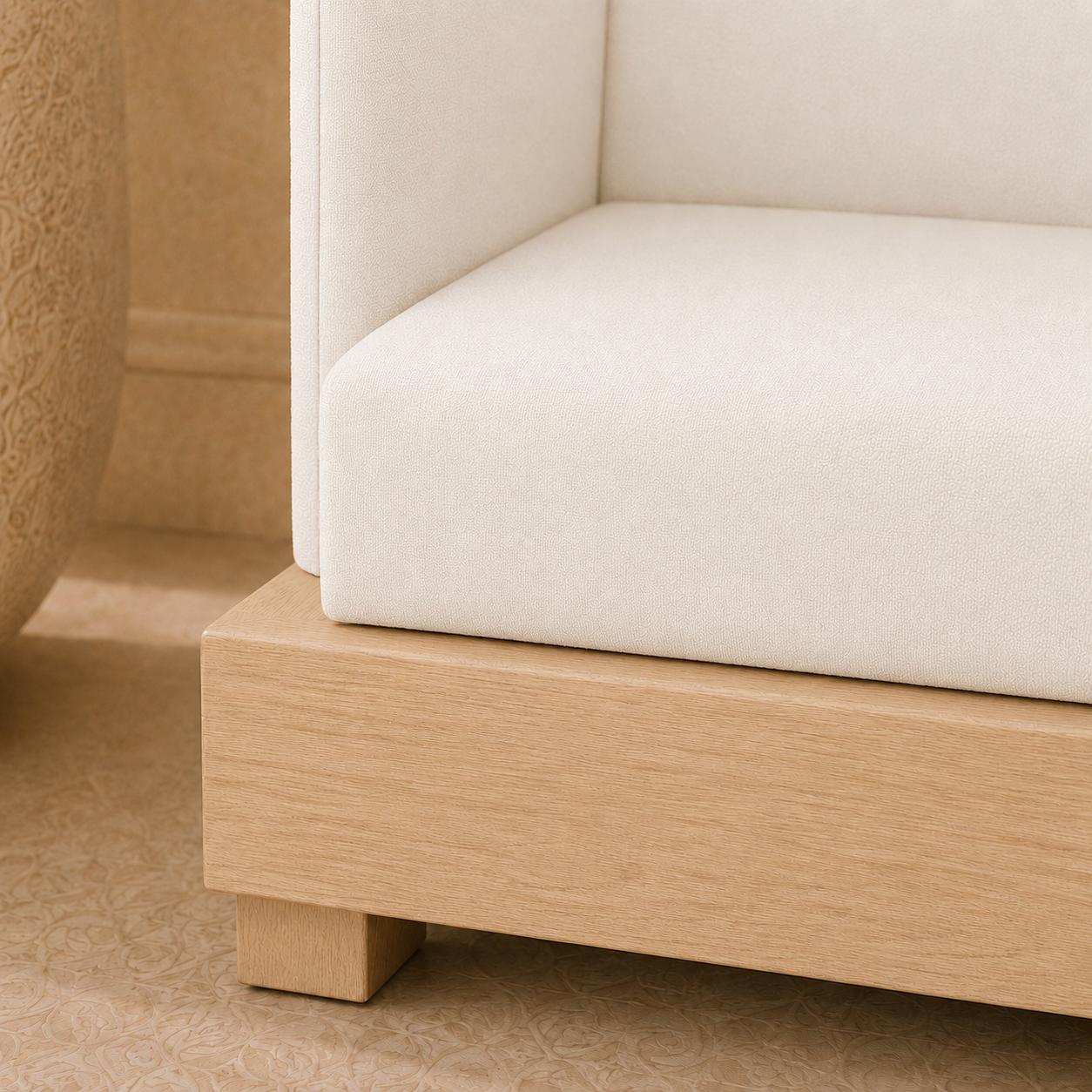 Modern Wooden Sofa Pet Bed