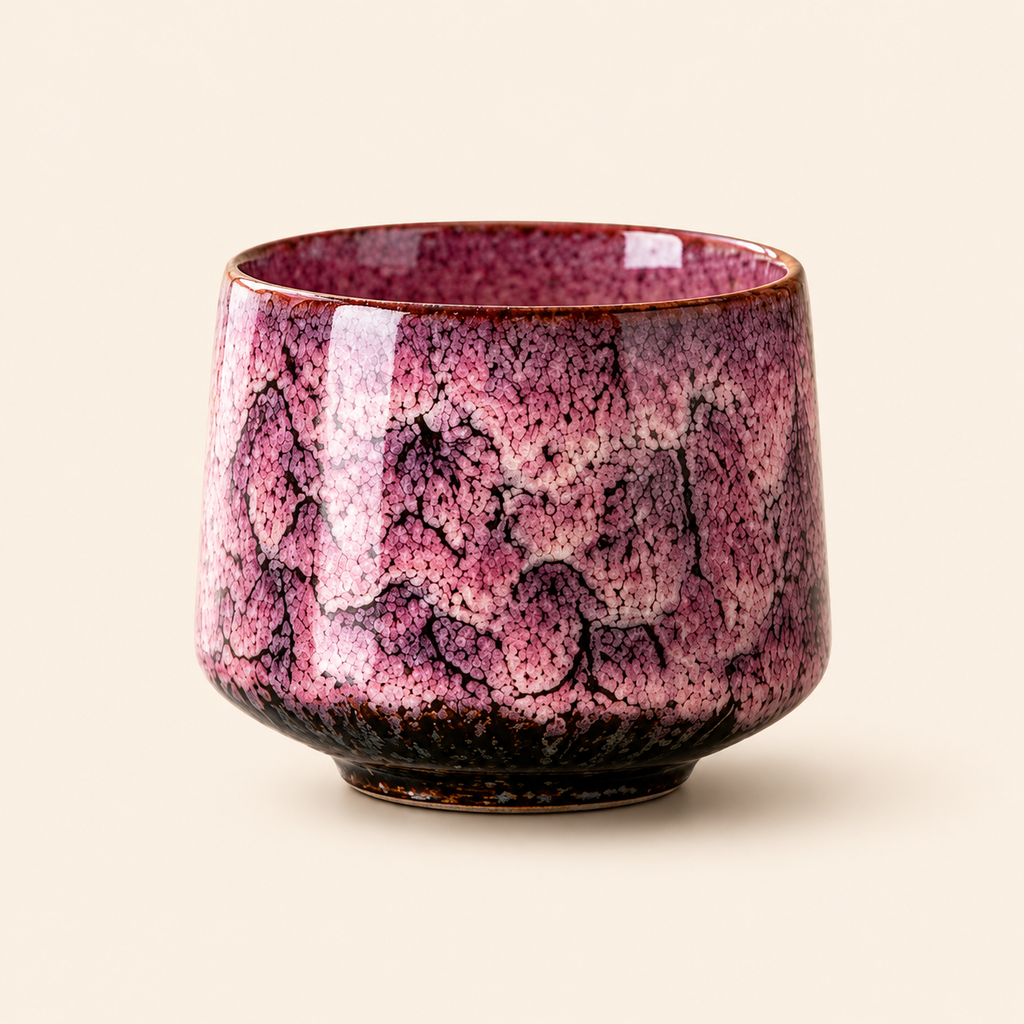 Pink Japandi Ceramic Espresso Cup
