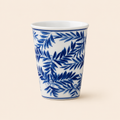 Bamboo palm Porcelain Cup