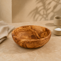 Olive Wood Salad Bowl