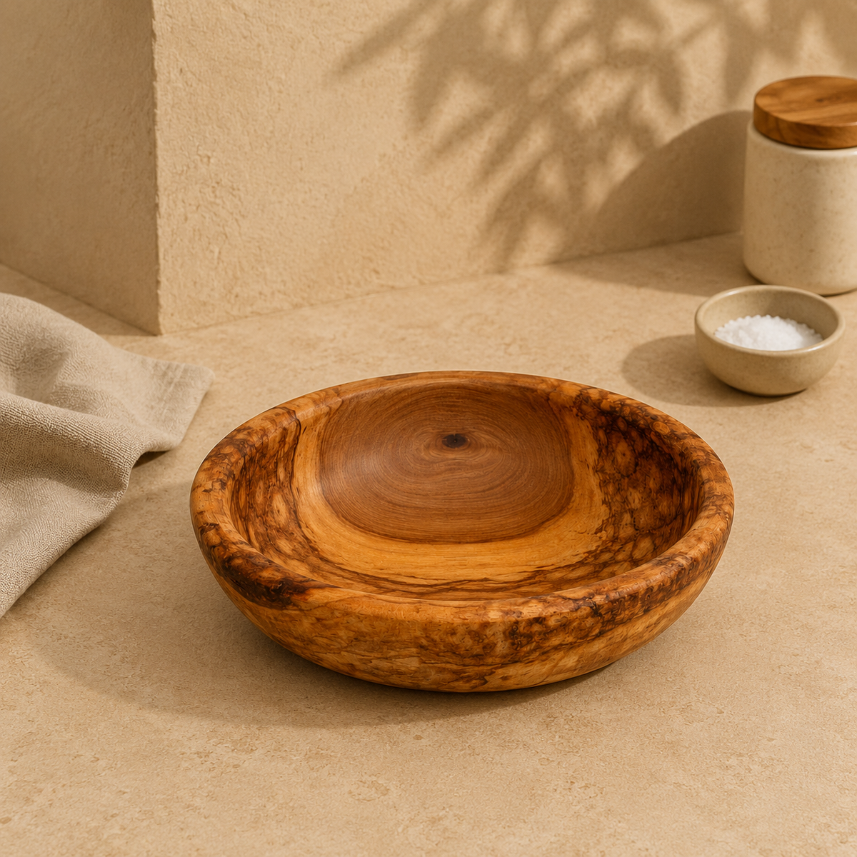 Olive Wood Small Bowl