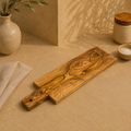 Olive Wood Chopping Board With Handle (40x12CM)