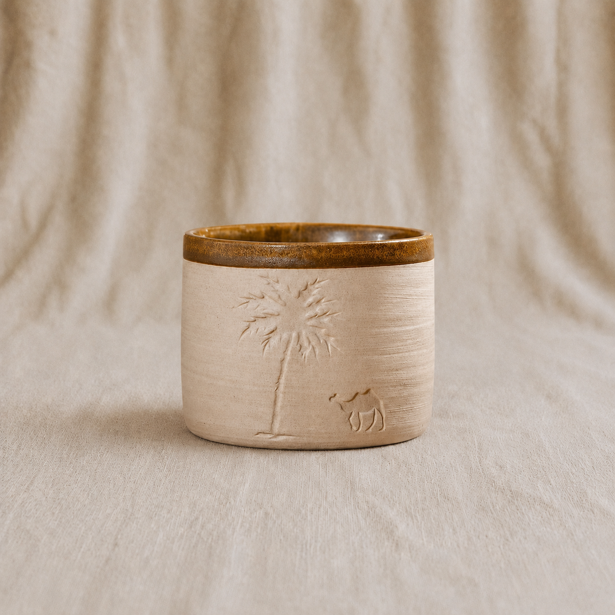 Desert Camel Ceramic Coffee Mug