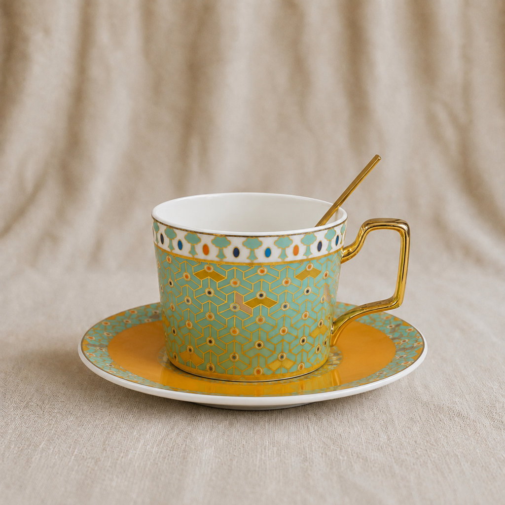 Green Palace Feast Coffee Cup