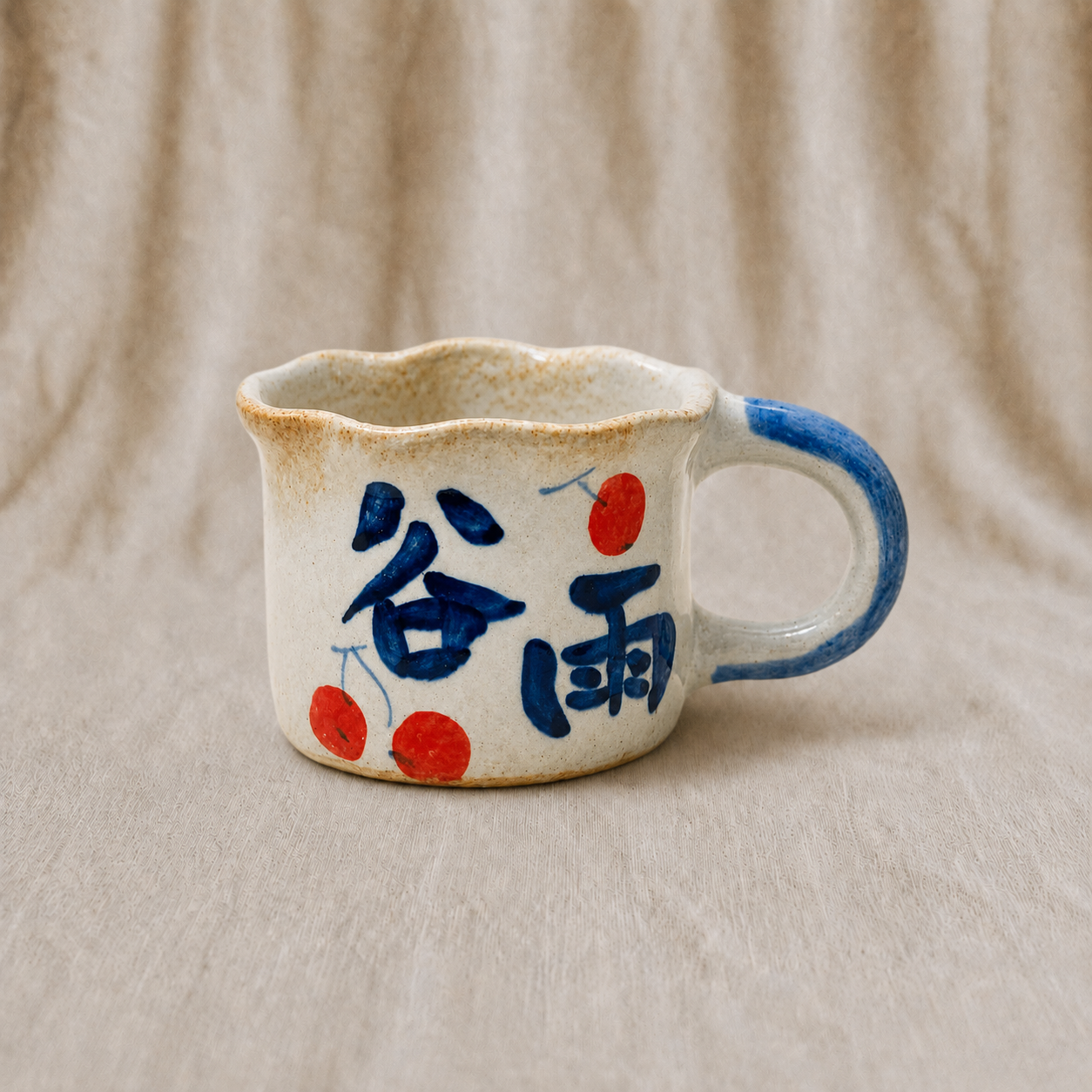 Handmade Grain Rain Mug