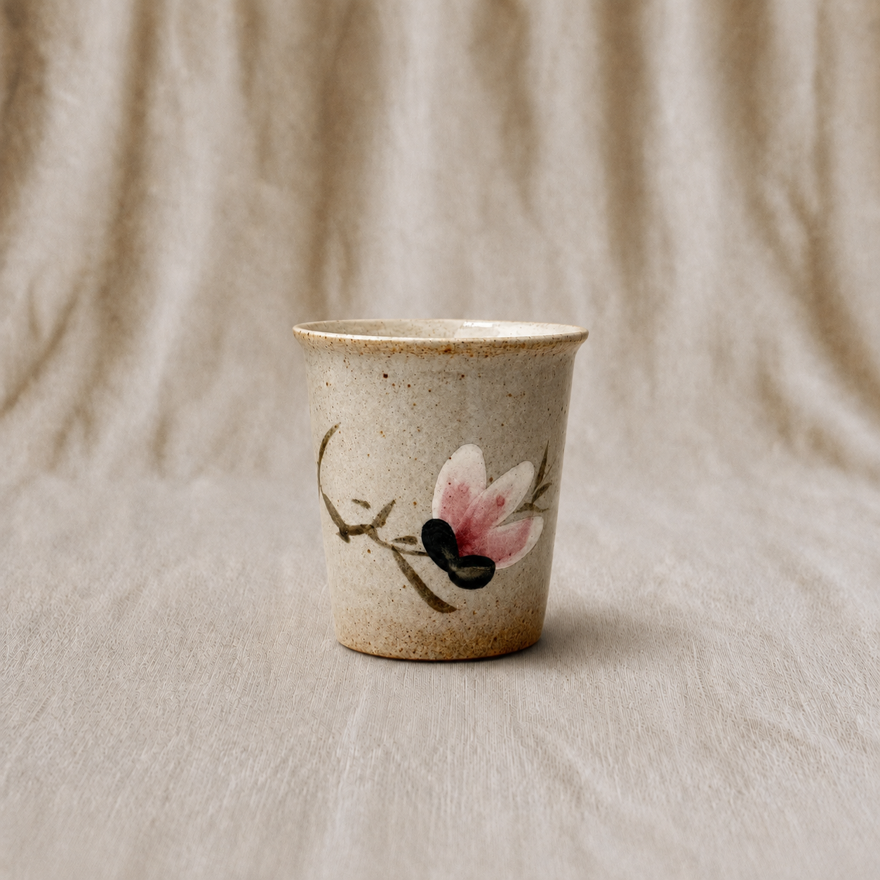Handmade Little Plum Blossom Medium Cup