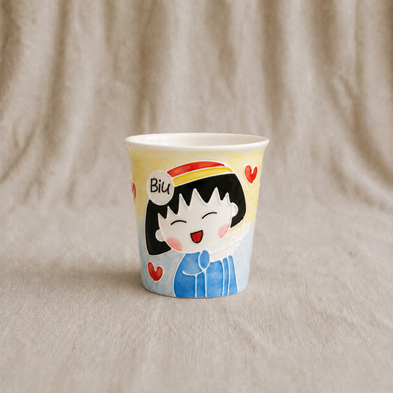 Handmade Maruko Mini Cup