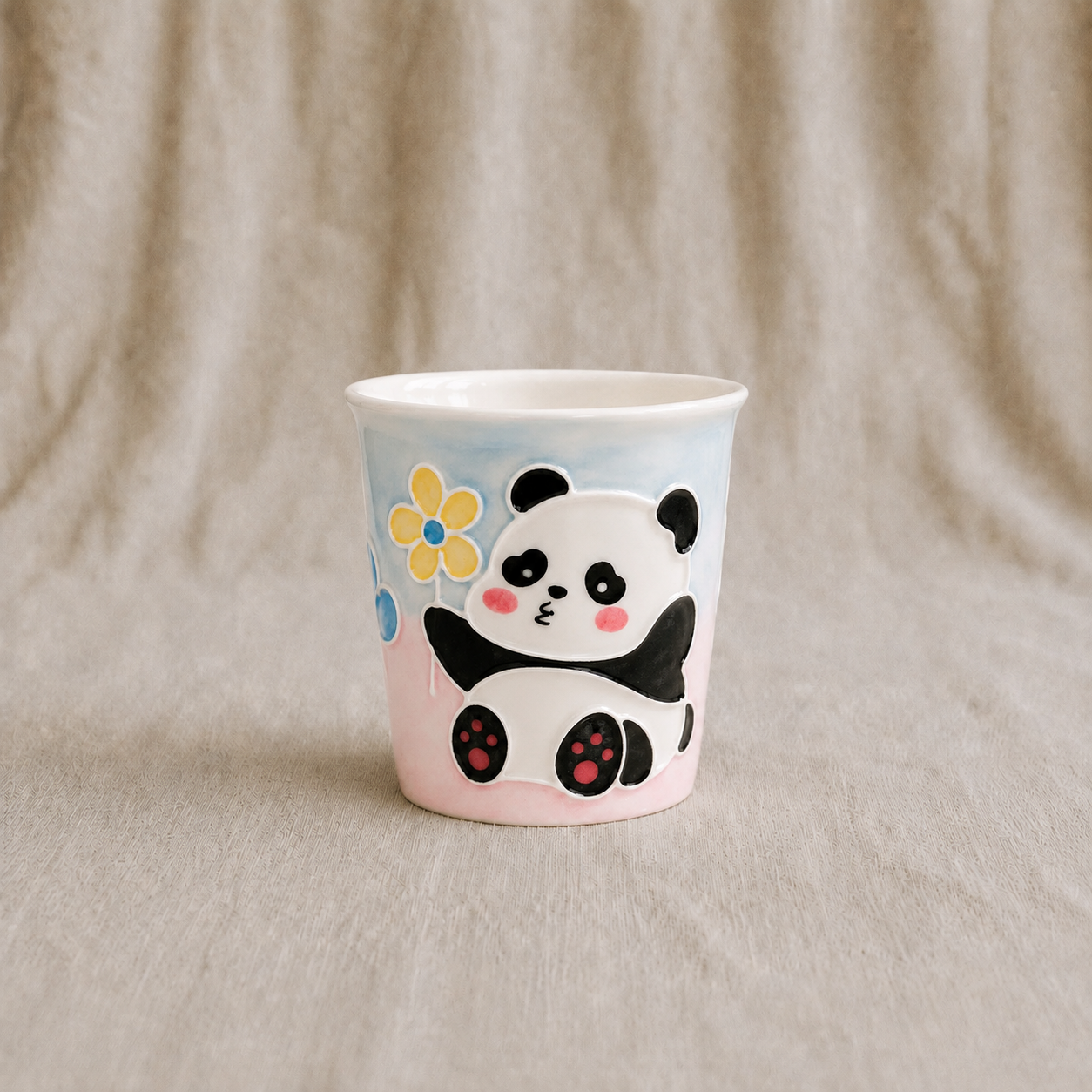 Handmade Panda Mini Cup