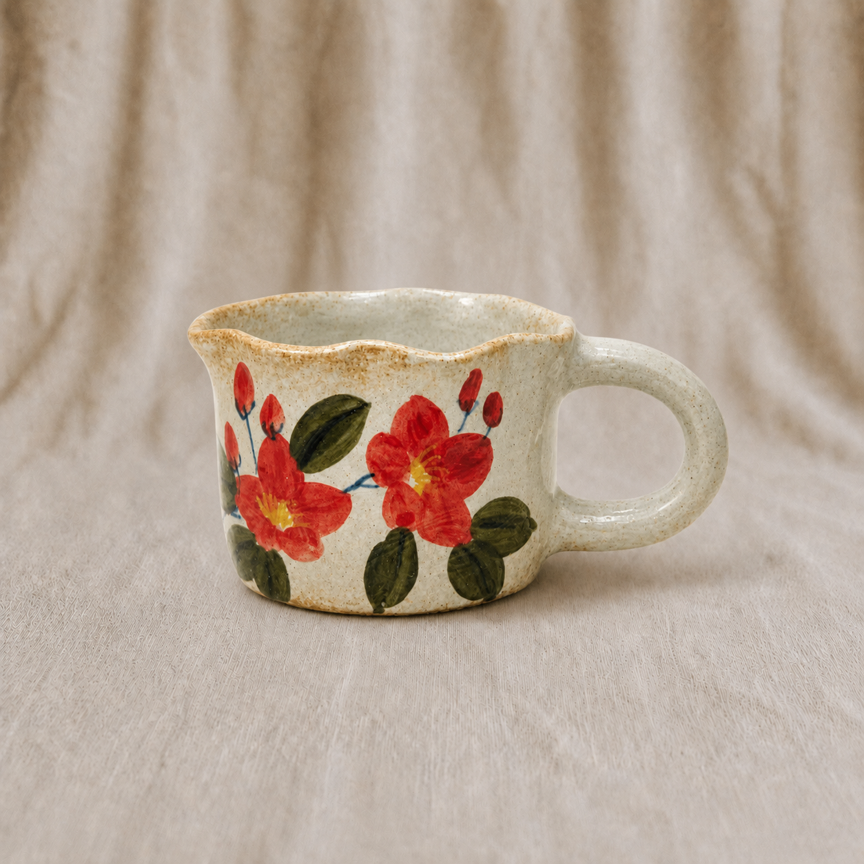 Handmade Plum Blossom Mug