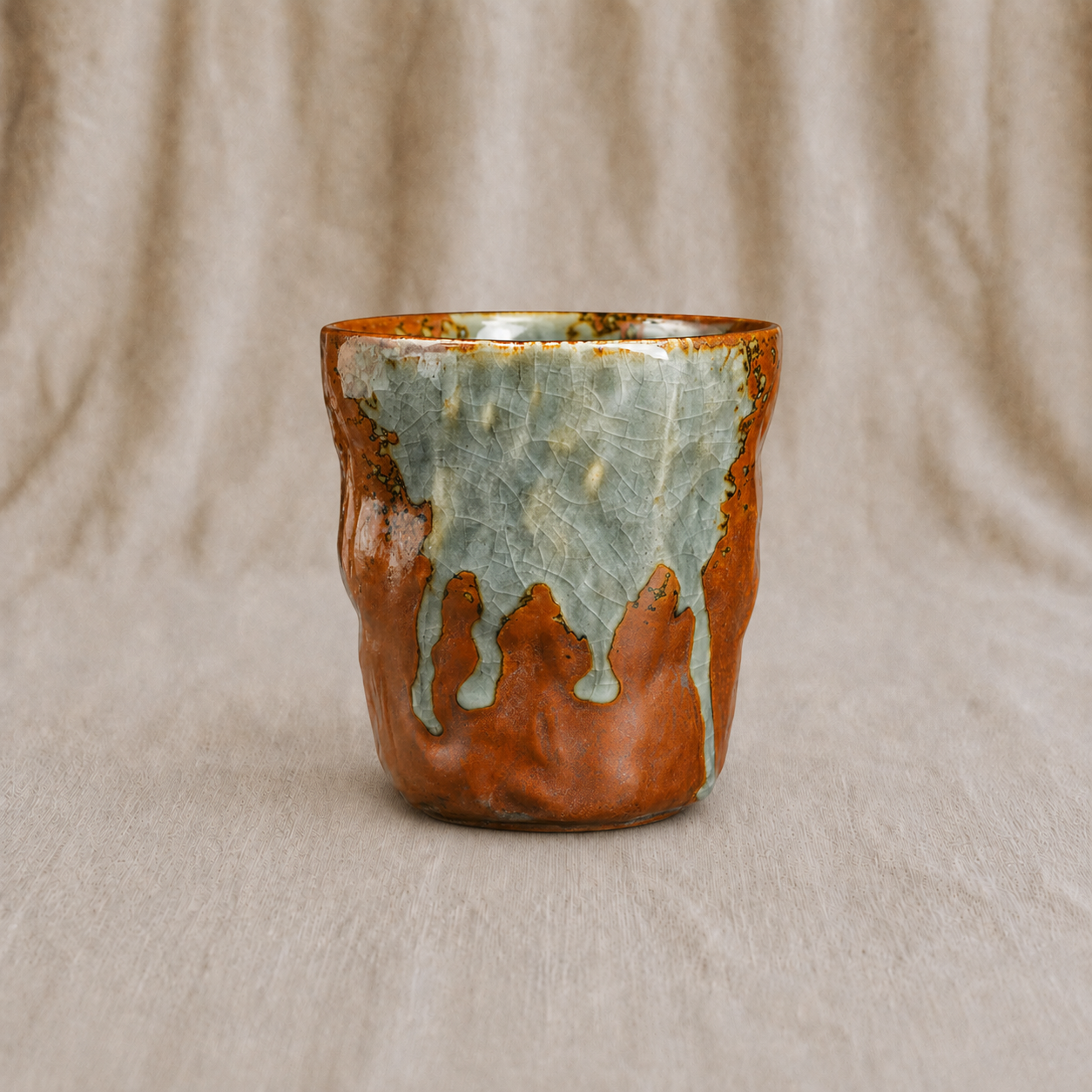 Handmade Rustic Japanese Ceramic Tea Cups