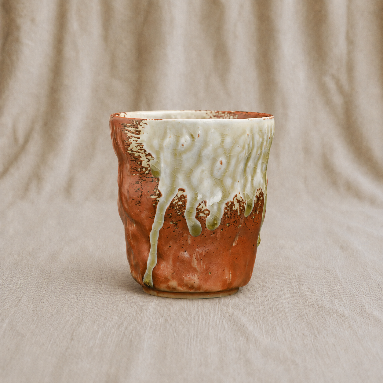 Handmade Rustic Japanese Ceramic Tea Cups