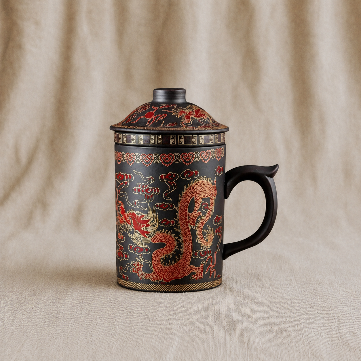 Imperial Dragon Infuser Tea Mug