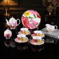 Yayoi Porcelain Coffee Set (12 Piece) - 18K GOLD