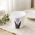 Tulip Series Porcelain Water Cup (150ml)