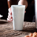 Carved Cloud Porcelain Water Cup (240ml)