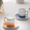 Dawn to Dusk Linglong Porcelain Mug Set (4 Pcs)