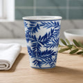 Bamboo palm Porcelain Cup (350ml)