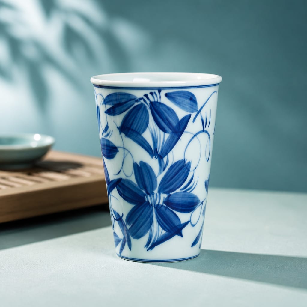 Camellia Porcelain Cup