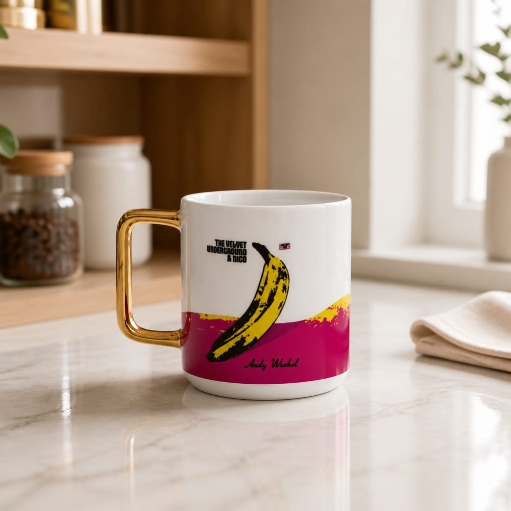 Andy Warhol-banana Porcelain Mug