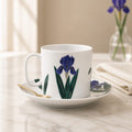 Iris Series Porcelain Coffee Cup & Saucer (240ml)