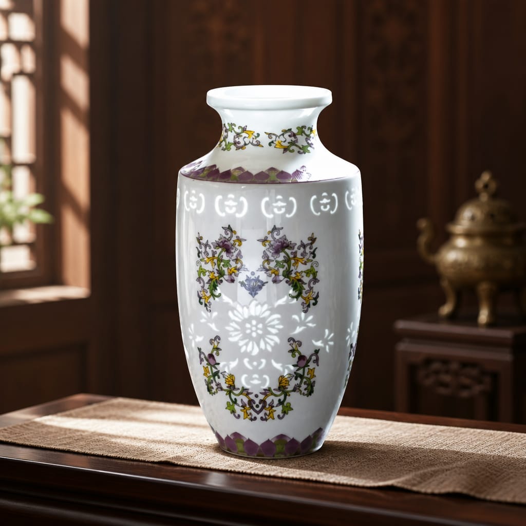 Infinity Linglong Porcelain Vase
