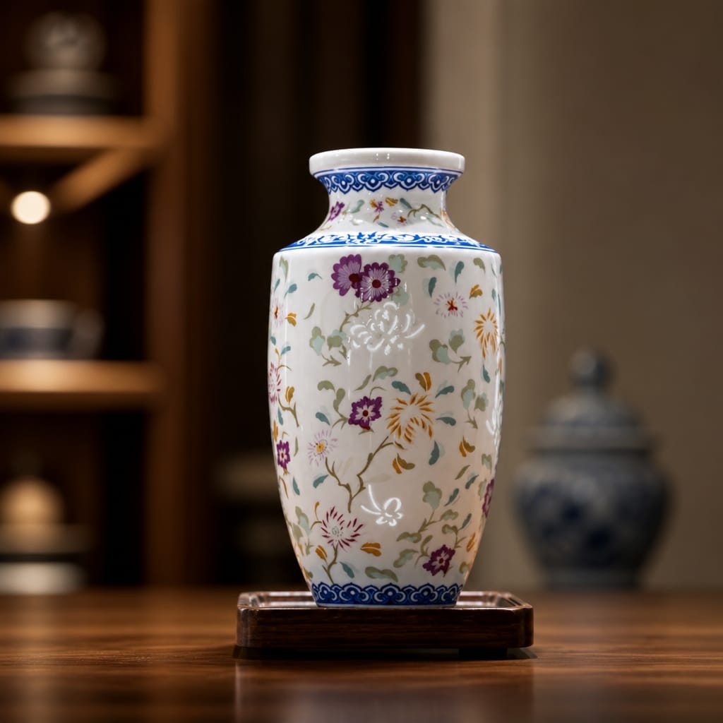 Love Story Linglong Porcelain Vase