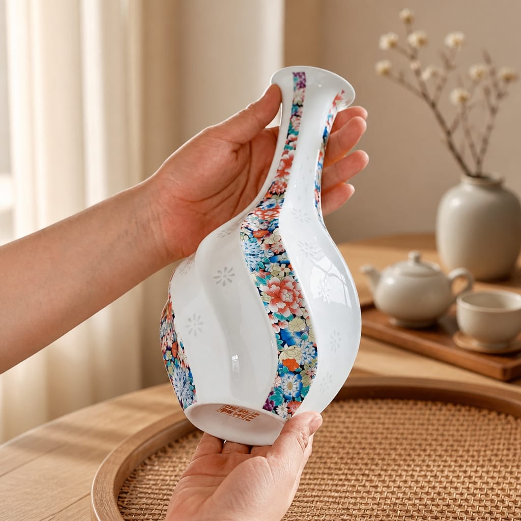 Profusion Linglong Porcelain Vase