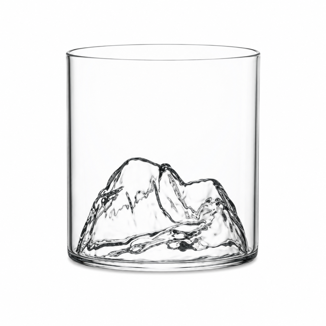 3D Mountain Borosilicate Espresso Cup