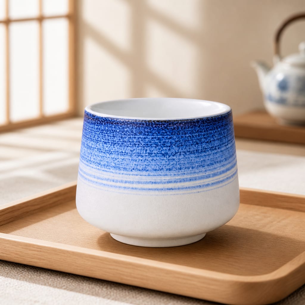 Handmade Vintage Ceramic Coffee Mug (175ml)