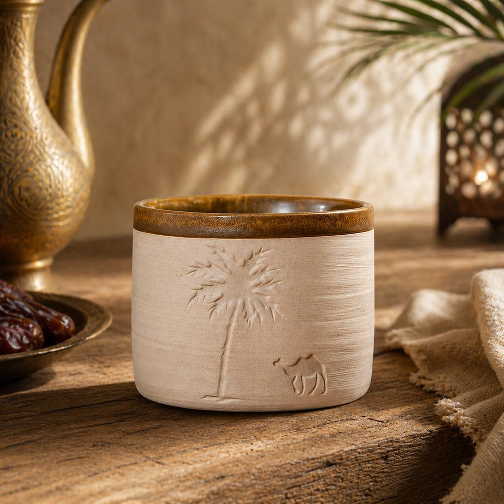 Desert Camel Ceramic Coffee Mug