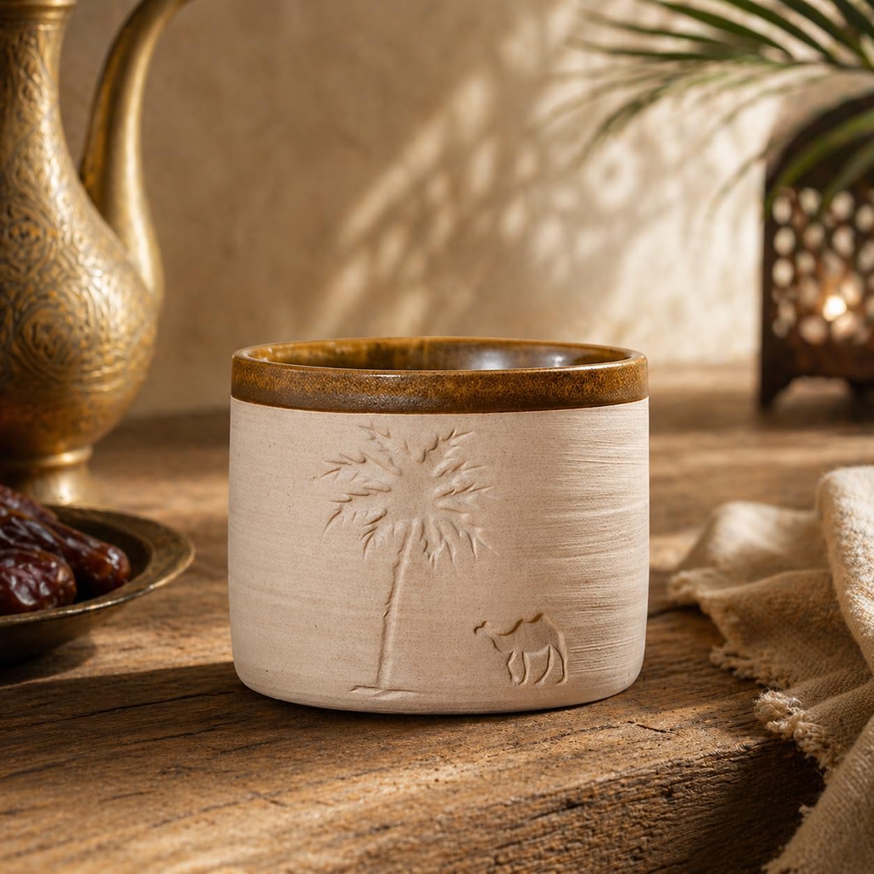 Desert Camel Ceramic Coffee Mug
