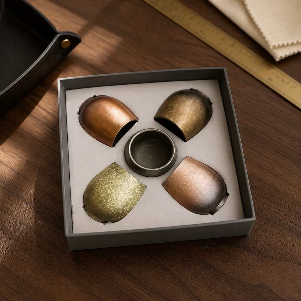 Ember Ceramic Tea Cups Gift Set (5pcs)