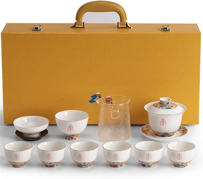 Tea Set Kungfu Sancai