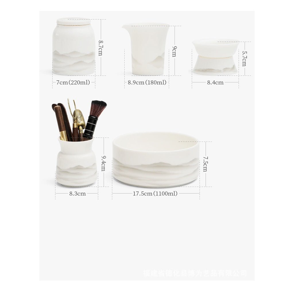 Dehua Kung Fu Tea Set