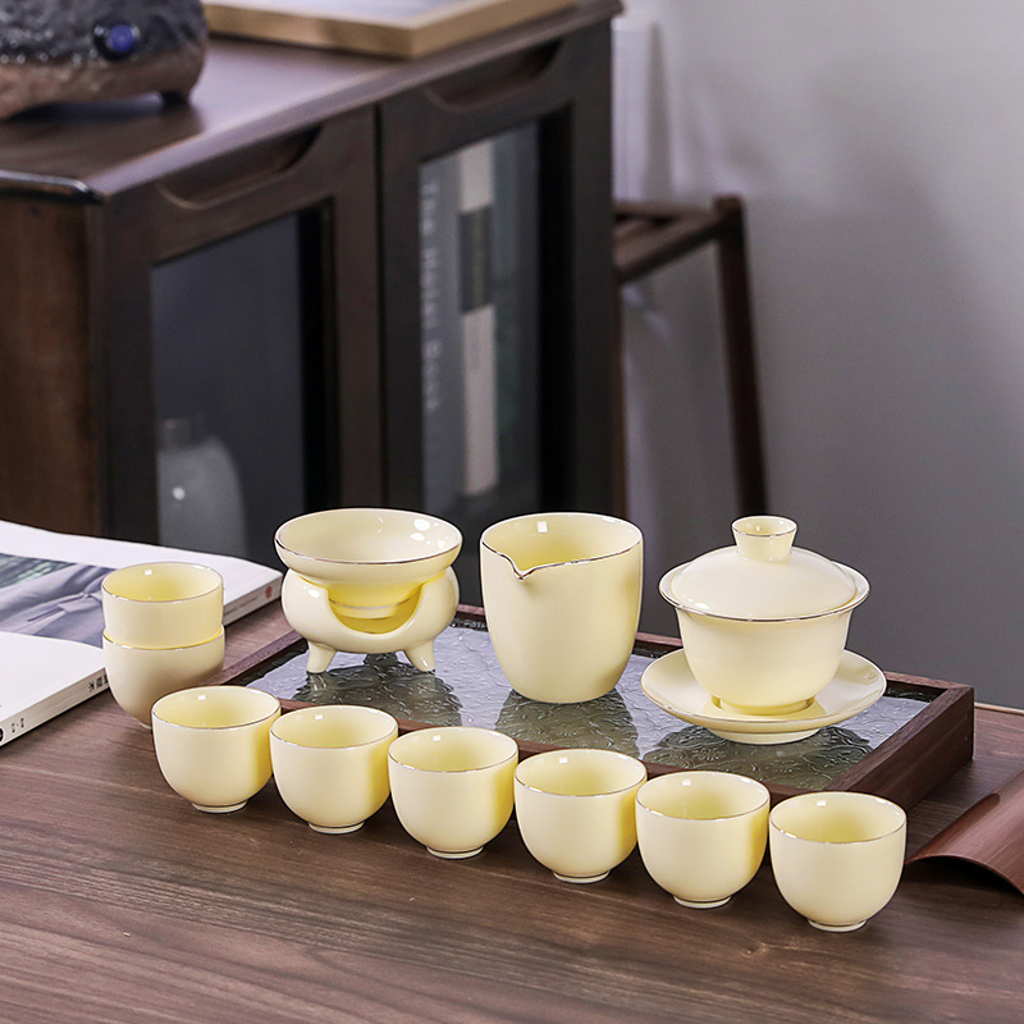 Jade Glaze Tea Set