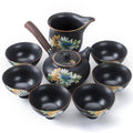 Ebony Matte Tea Set