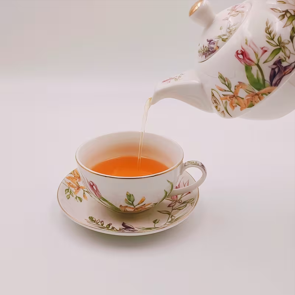 Floral Tea for One Set