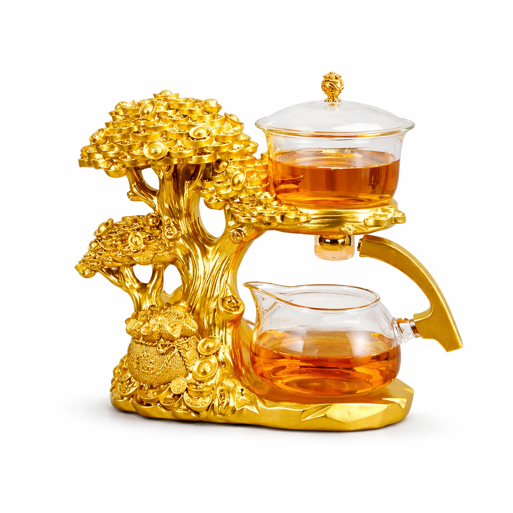 Golden Money Tree Drip Tea Maker