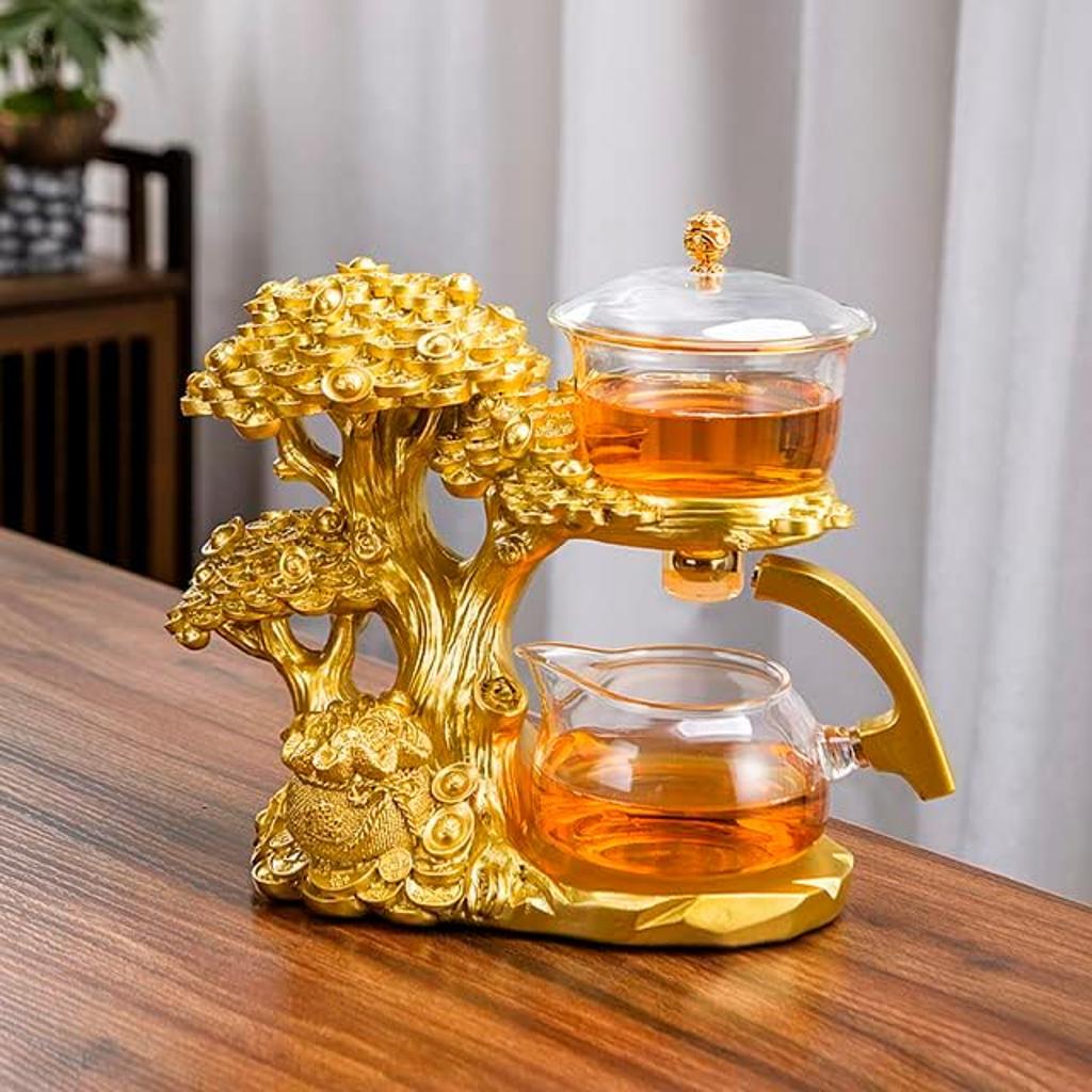 Golden Money Tree Drip Tea Maker