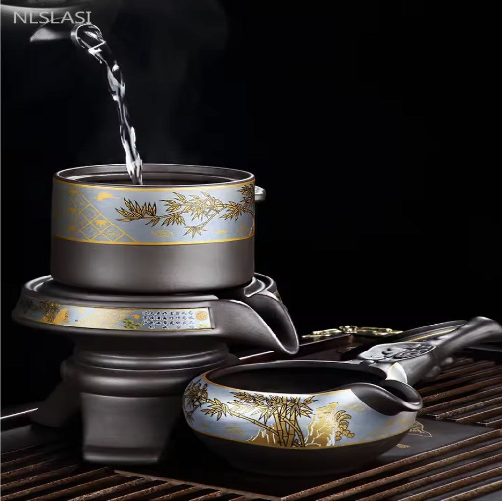 Ebony Bamboo Drip Tea Maker