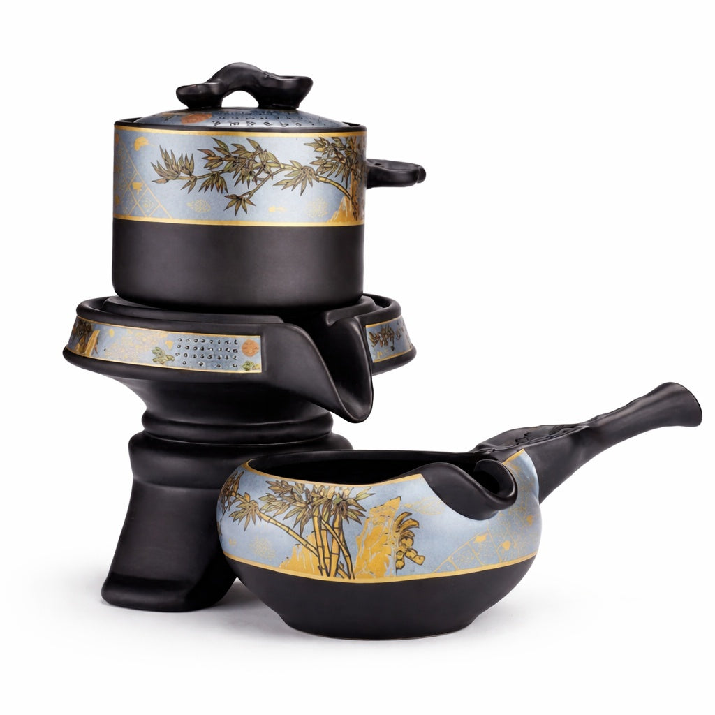 Ebony Bamboo Drip Tea Maker