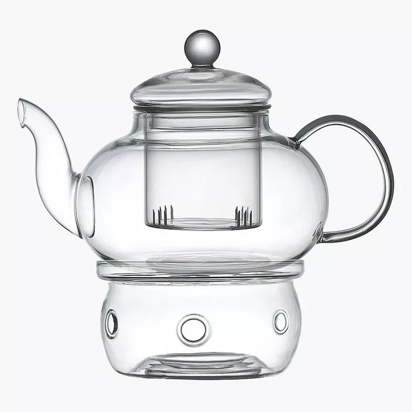 Lumi Serve Teapot & Warmer Set