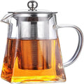 Amber Brew Glass Infuser Teapot