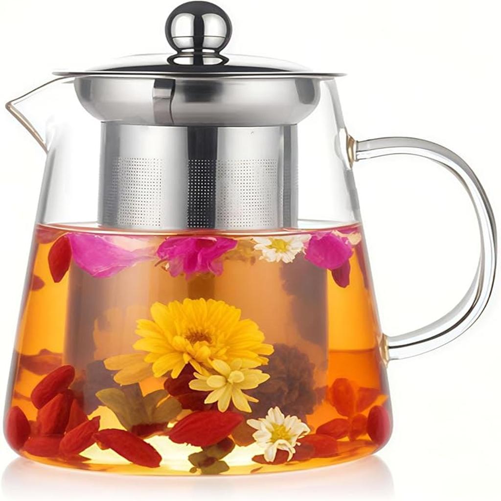 Aero Pour Glass Infuser Teapot