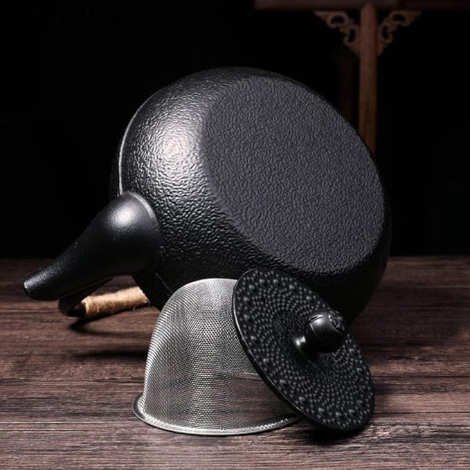 Midnight Zen Cast Iron Teapot