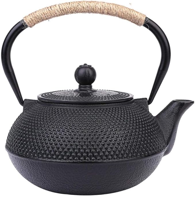 Midnight Zen Cast Iron Teapot