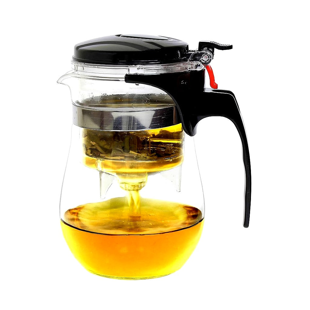 Smart Brew One-Touch Glass Teapot