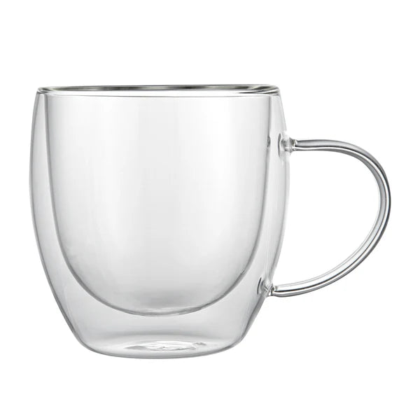 Thermo Clear Double Wall Glass Mug (1 piece)